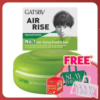 GATSBY Moving Rubber Air Rise 80g