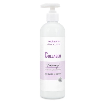 WATSONS Collagen Firming Cream Body Wash 490ml