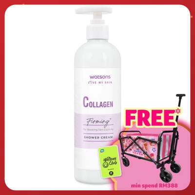 WATSONS Collagen Firming Cream Body Wash 490ml