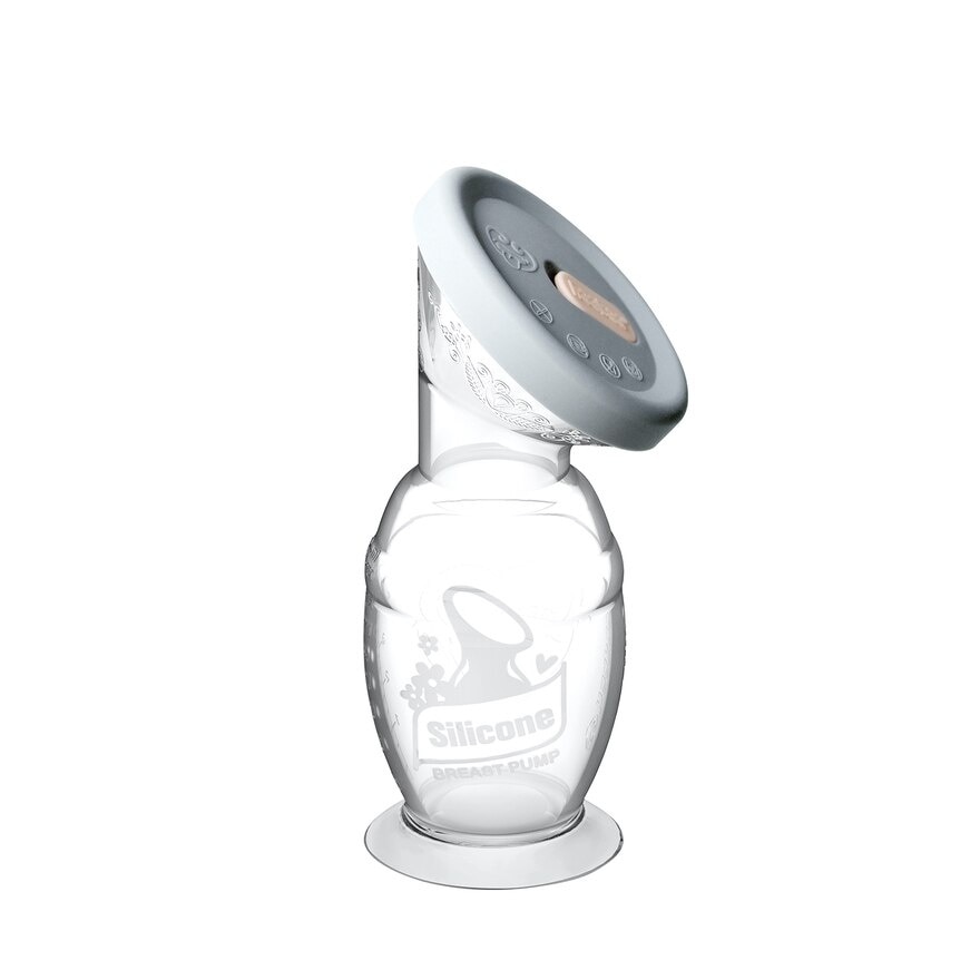 Silicone Breast Pump & Silicone Cap Combo 150ml
