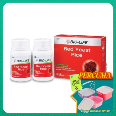 BIO-LIFE - Red Yeast Rice 2 x 30's