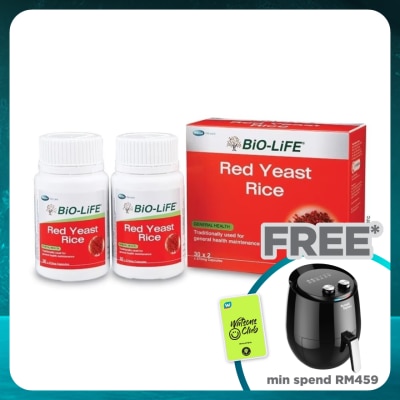 BIO-LIFE Red Yeast Rice 2 x 30's