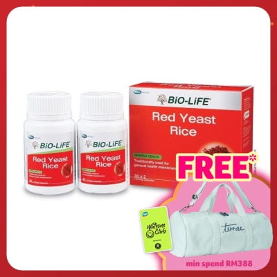 BIO-LIFE Red Yeast Rice 2 x 30's