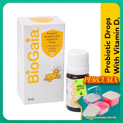 BIOGAIA - Protectis Baby Drops With Vitamin D3 5ml