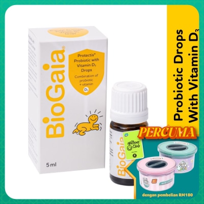 BIOGAIA Protectis Baby Drops With Vitamin D3 5ml