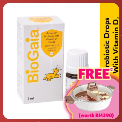 BIOGAIA Protectis Baby Drops With Vitamin D3 5ml