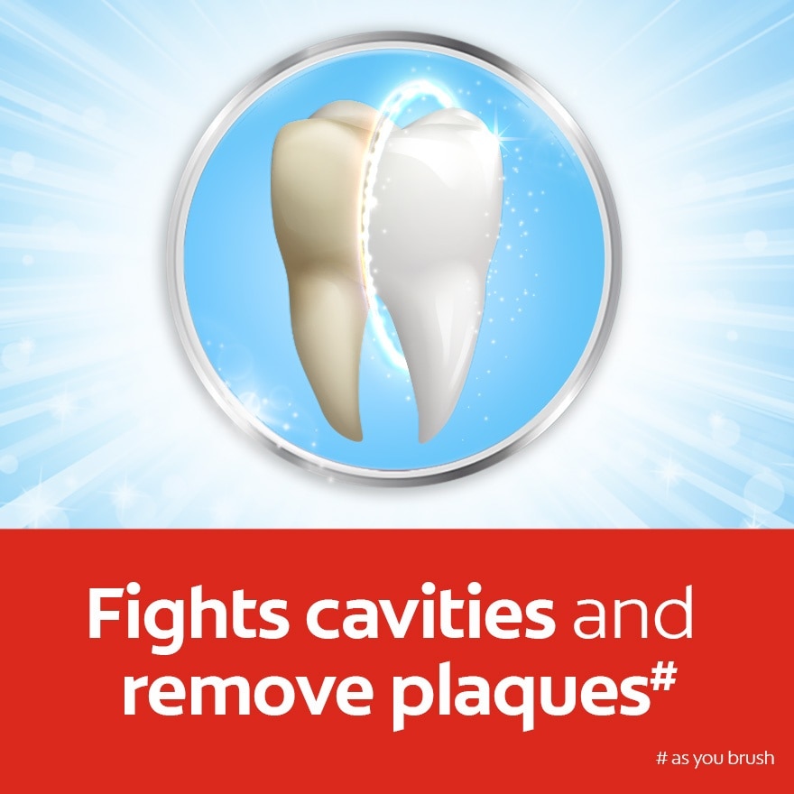 Colgate Advanced White Whitening Toothpaste 2x160g Valuepack