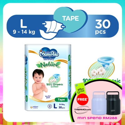 MAMYPOKO - Baby Diapers Extra Dry Tape L 30s
