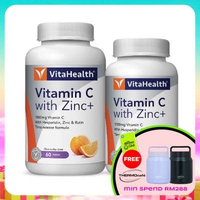 VITAHEALTH - Vitamin C With Zinc+ 60s+30s