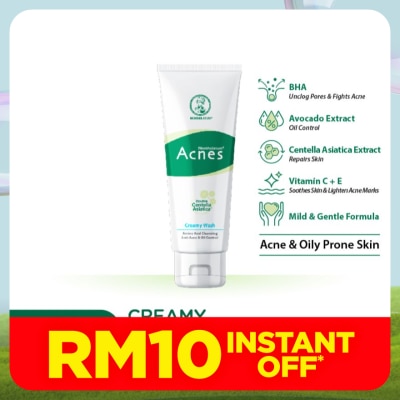 MENTHOLATUM ACNES Creamy Face Wash 100 gram