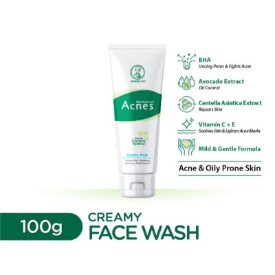 MENTHOLATUM ACNES Creamy Face Wash 100 gram