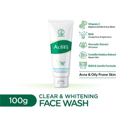 MENTHOLATUM ACNES Acnes Clear & Whitening Wash 100g