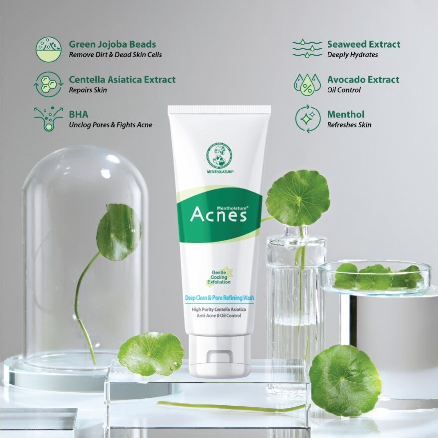 Acnes Deep Clean & Pore Refining Wash 100g