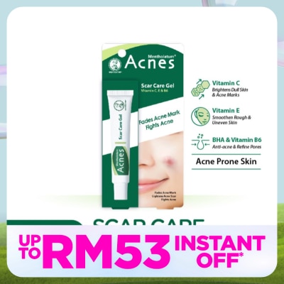 MENTHOLATUM ACNES Scar Care Gel 18 gram  (Lightens Pimple Mark)