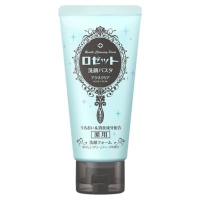 ROSETTE Pasta Acne Clear Cleanser 120g