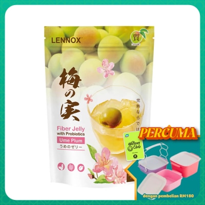 LENNOX - FIBER JELLY WITH PROBIOTICS UME PLUM 10GX14S
