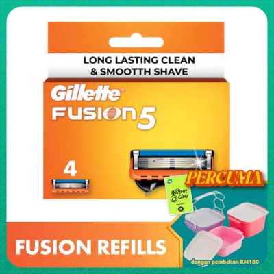 GILLETTE - Fusion 5 Refill Cartridge 4s