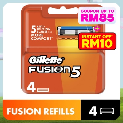 GILLETTE Fusion 5 Refill Cartridge 4s