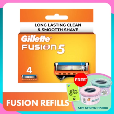 GILLETTE Fusion 5 Refill Cartridge 4s
