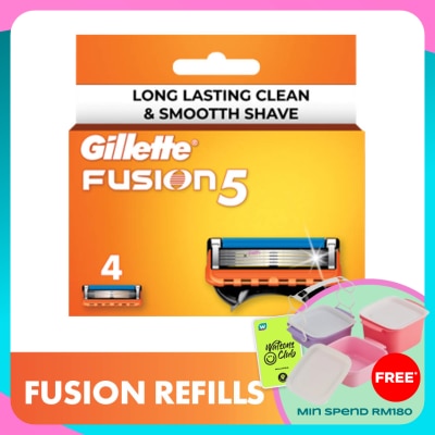 GILLETTE Fusion 5 Refill Cartridge 4s