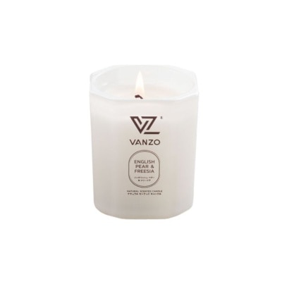 VANZO Natural Scented Candle English Pear & Freesia 170g