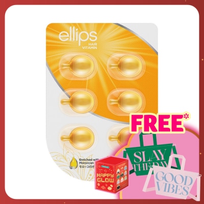 ELLIPS Hair Vitamin Smooth & Shiny With Aloe Vera 6's