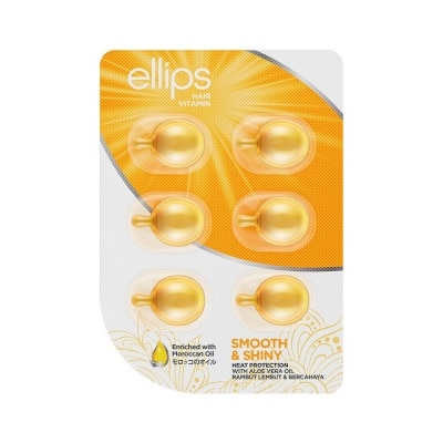 ELLIPS Hair Vitamin Smooth & Shiny With Aloe Vera 6's