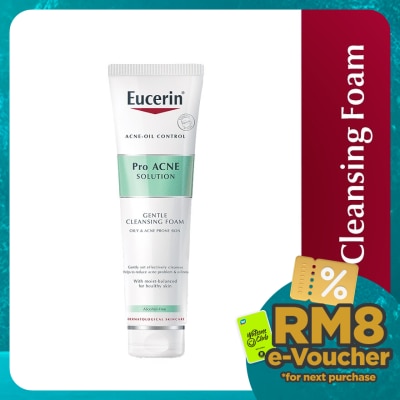 EUCERIN PROACNE CLEANSING FOAM 150G