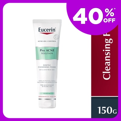 EUCERIN PROACNE CLEANSING FOAM 150G