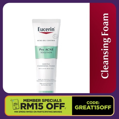 EUCERIN PROACNE CLEANSING FOAM 150G