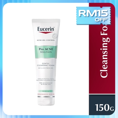 EUCERIN PROACNE CLEANSING FOAM 150G