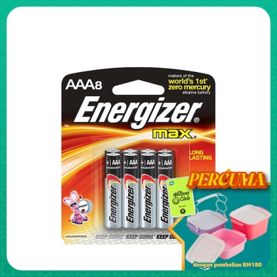 ENERGIZER - Max AAA 8pcs