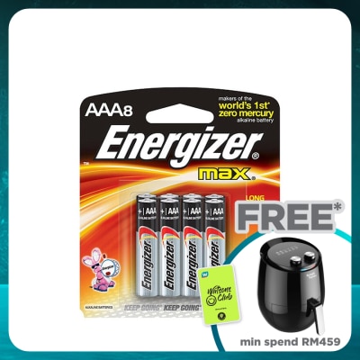 ENERGIZER Max AAA 8pcs