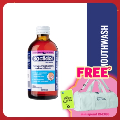 BACTIDOL Antibacterial Mouthwash 250ml