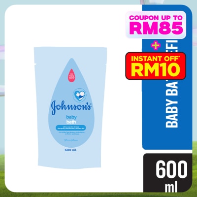 JOHNSON'S Baby Bath (No More Tears) Refill 600ml