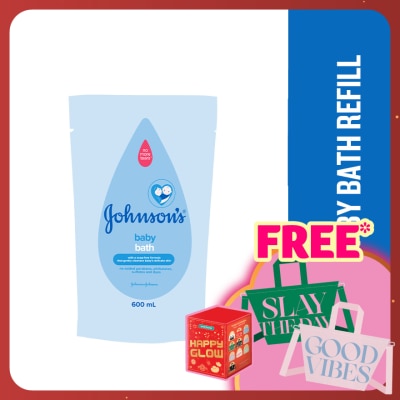 JOHNSON'S Baby Bath (No More Tears) Refill 600ml