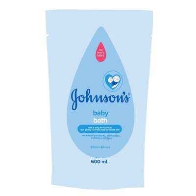 JOHNSON'S Baby Bath Refill 600ml