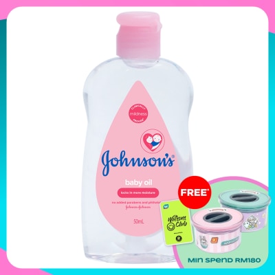 JOHNSON'S Baby Regular Oil 50 milliliter