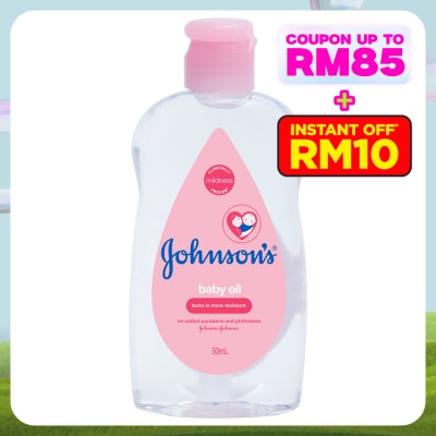 JOHNSON'S Baby Regular Oil 50 milliliter