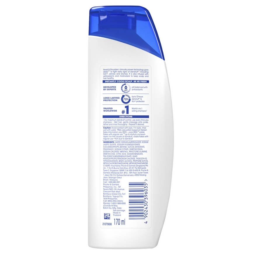 Shampoo Cool Menthol 170ml