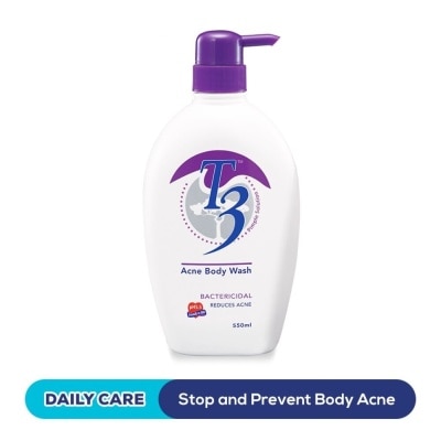 T3 Acne Body Wash - Bactericidal 550 ml