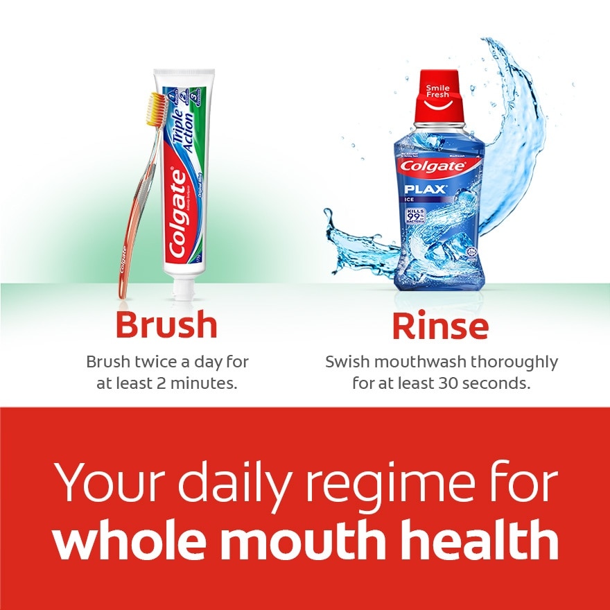 Triple Action Toothpaste 2x175g Valuepack