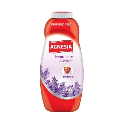 AGNESIA BEAU CARE POWDER LAVENDER 100G