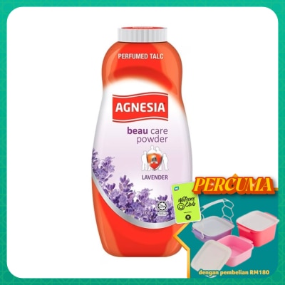 AGNESIA - BEAU CARE POWDER LAVENDER 100G