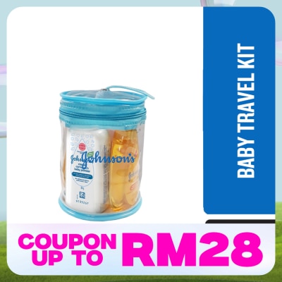 JOHNSON'S Baby Basic Essential Care Travel Kit 50ml/g