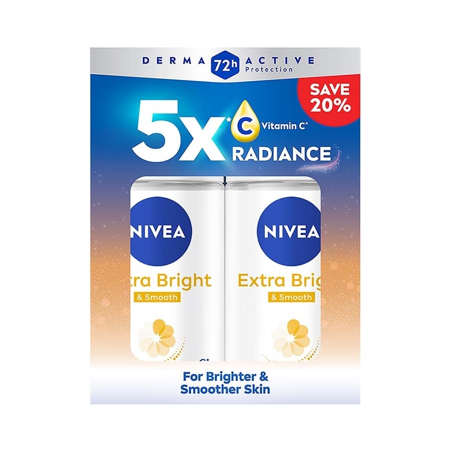 Deodorant Brightening & Smooth Roll On TWP 2x50ml