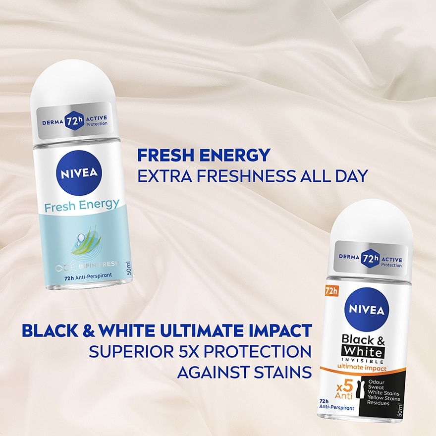 Deodorant Dry Roll On Twin Pack 2x50ml