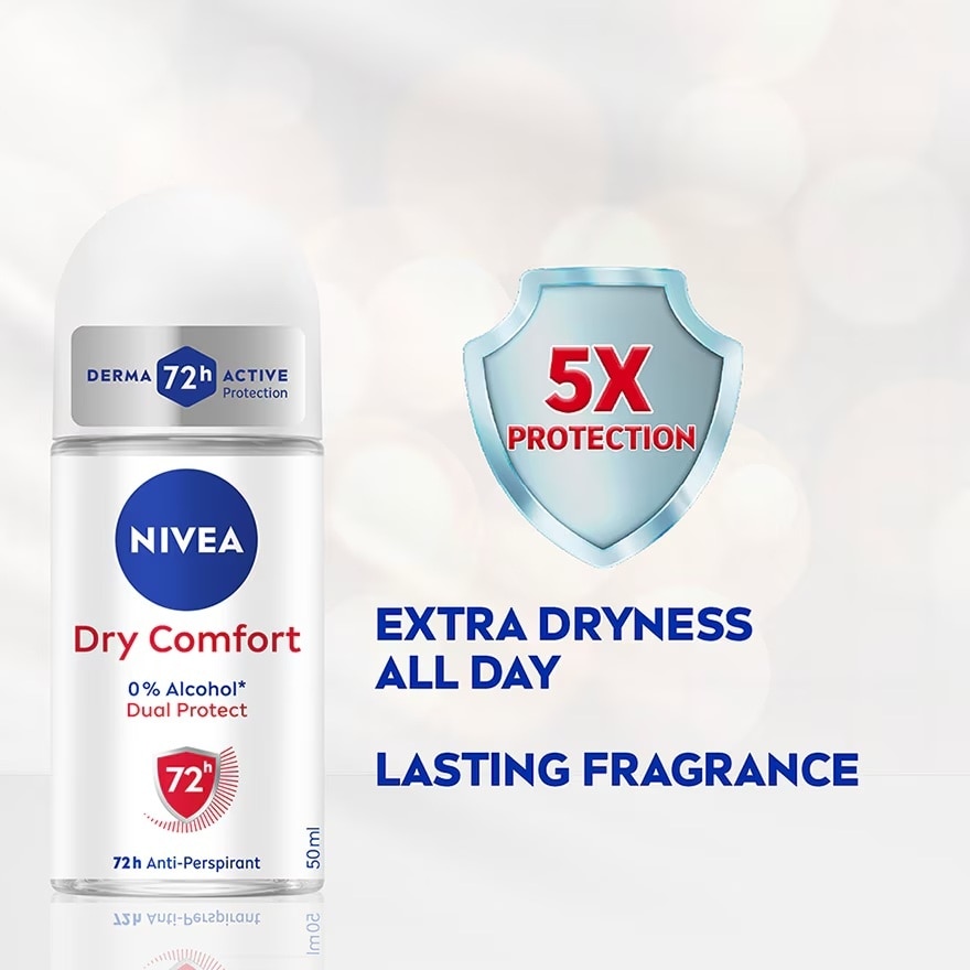 Deodorant Dry Roll On Twin Pack 2x50ml