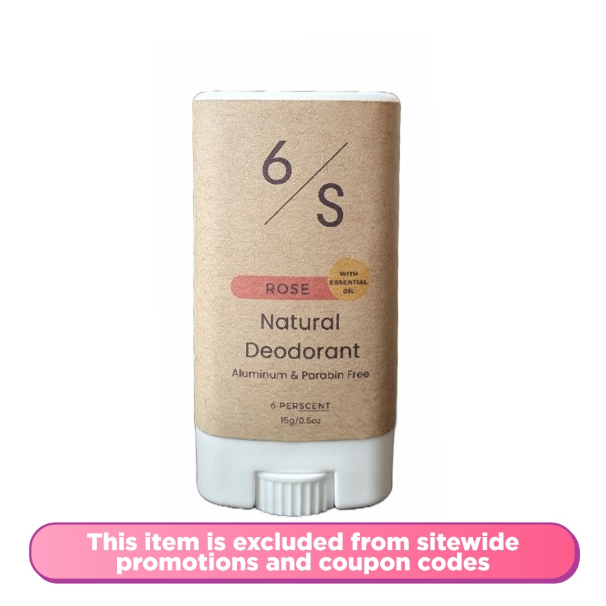 Rose Natural Deodorant 15g