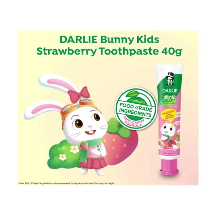 Bunny Kids Strawberry Dental Set 1's